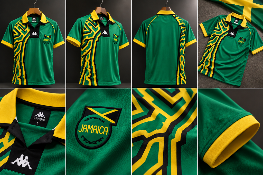 Jamaica Retro Football Jersey – Only 39.9 AED 🔥