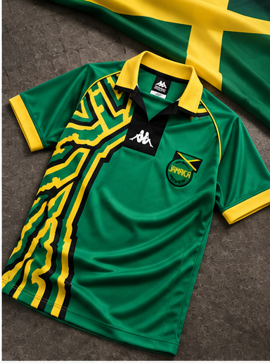 Jamaica Retro Football Jersey – Only 39.9 AED 🔥