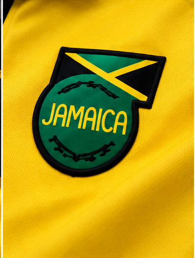 Jamaica 1998 Retro Football Jersey – Yellow 🇯🇲